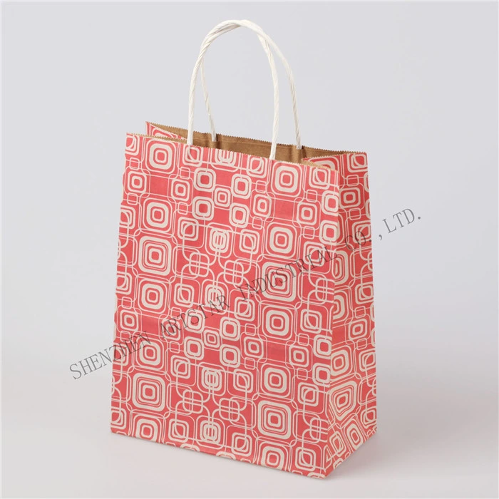 Sos Kraft Paper Bag with Handles