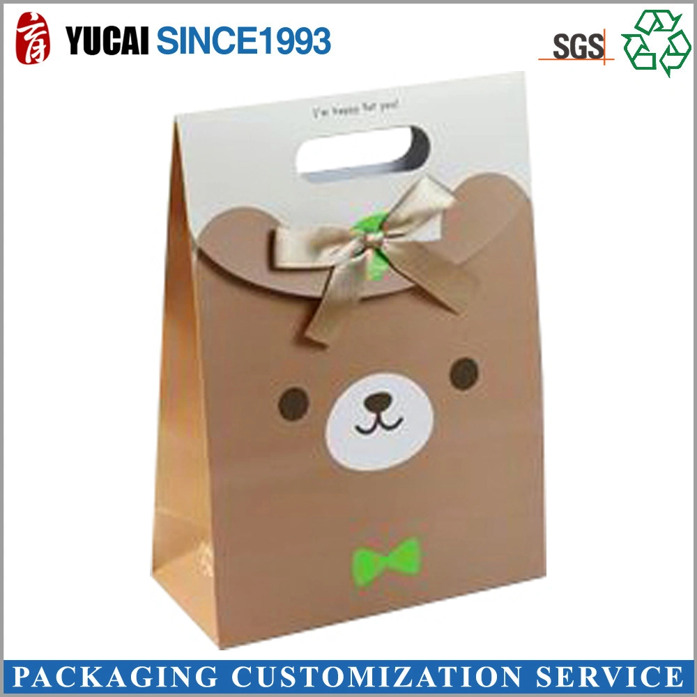 Die-Cut Handle Bag Paper Gift Box Candy Paper Bag