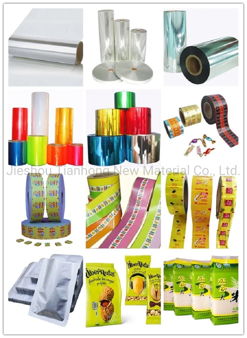 Excellent Printing Aluminium Foil Food Packaging Laminated Plastic Film Roll