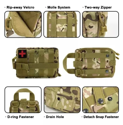 Professional Custom First Aid Kit Sos Tactical Survival Kit Set Bag